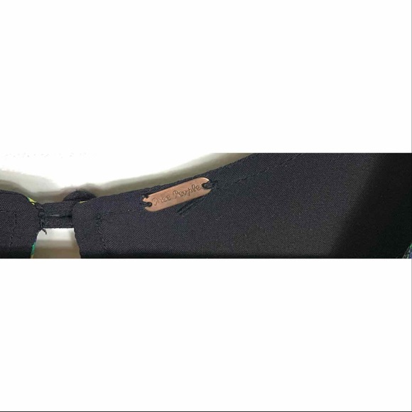 Free People Dress Black Filigree Paint Medium - Picture 4 of 10